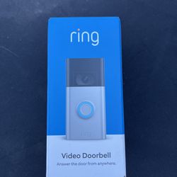 Ring - Video Doorbell - Satin Nickel