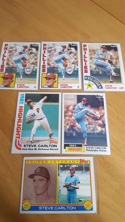 Steve Carlton cards
