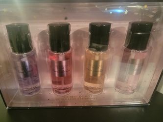 Victoria's Secret Fragrance Mist Collection 4 Piece Mini Mist Gift Set