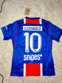 New Nike PSG Dembélé #10 Home Jersey – Size (L&XL )