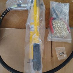 Set Of 2 Brand New Manual Hydraulic Pumps W/ all Fittings And Accessories 