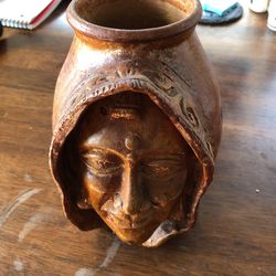 Handmade Terracotta Art Vase 