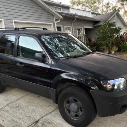 FORD ESCAPE 2007 BLACK 