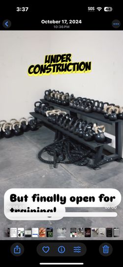 $2 A Pound Cast Iron Kettlebells And Still Rubber Coated Kettlebells. 