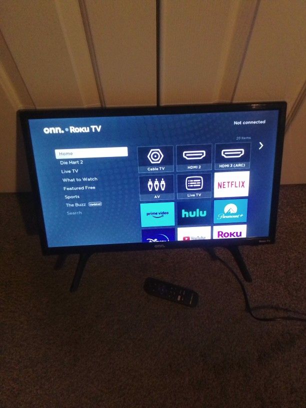 24" Roku TV With Remote
