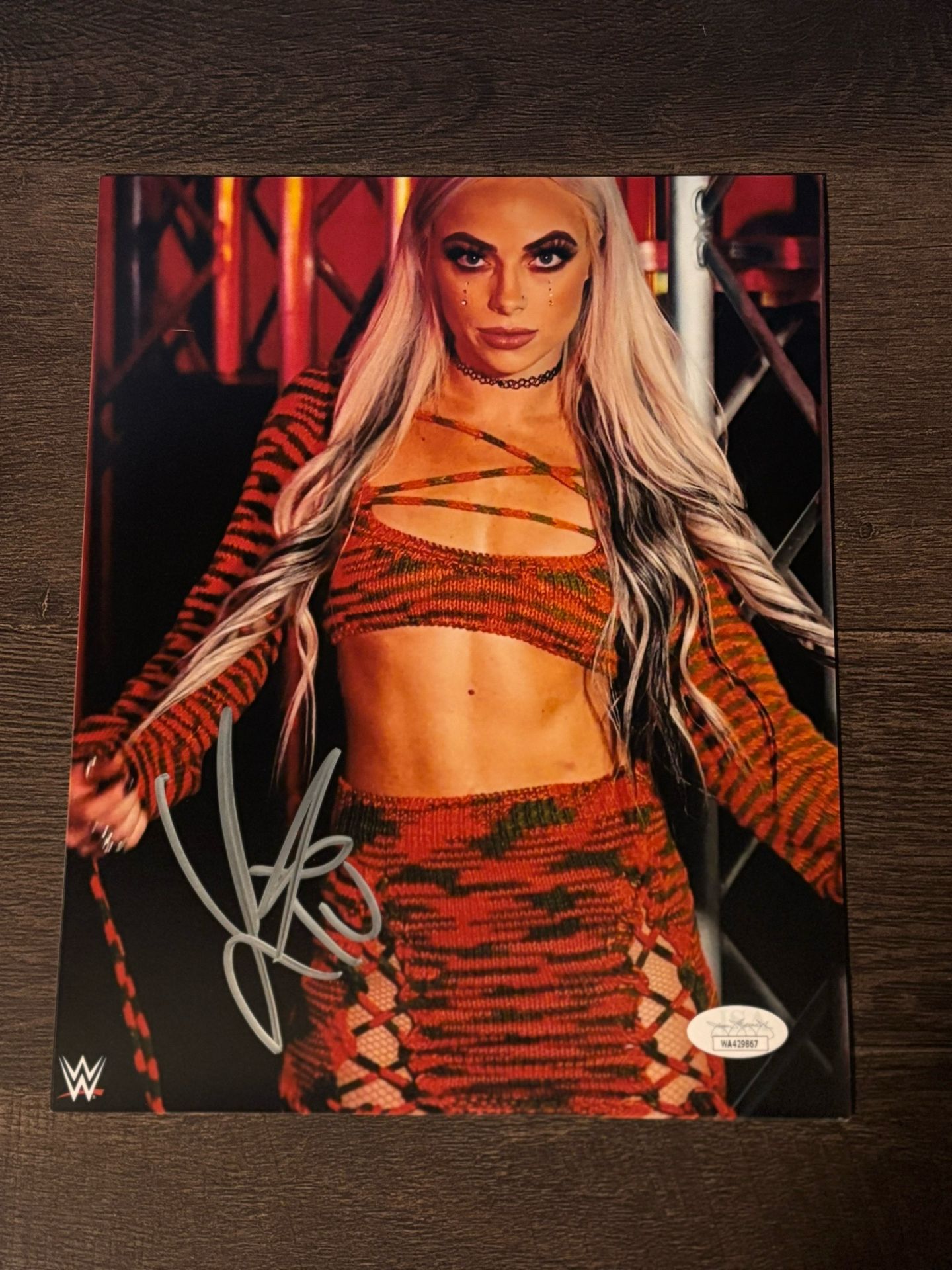 Liv Morgan WWE 8x10 Photo Signed Autographed JSA
