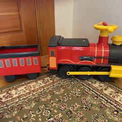 Child’s Battery Run Train And Track
