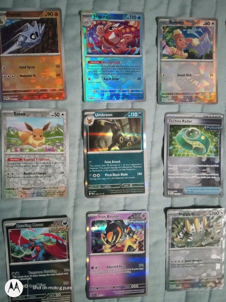 Pokemon Card Lot Of 18 ( All Holos)