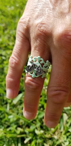 Mint Bicycle Ring