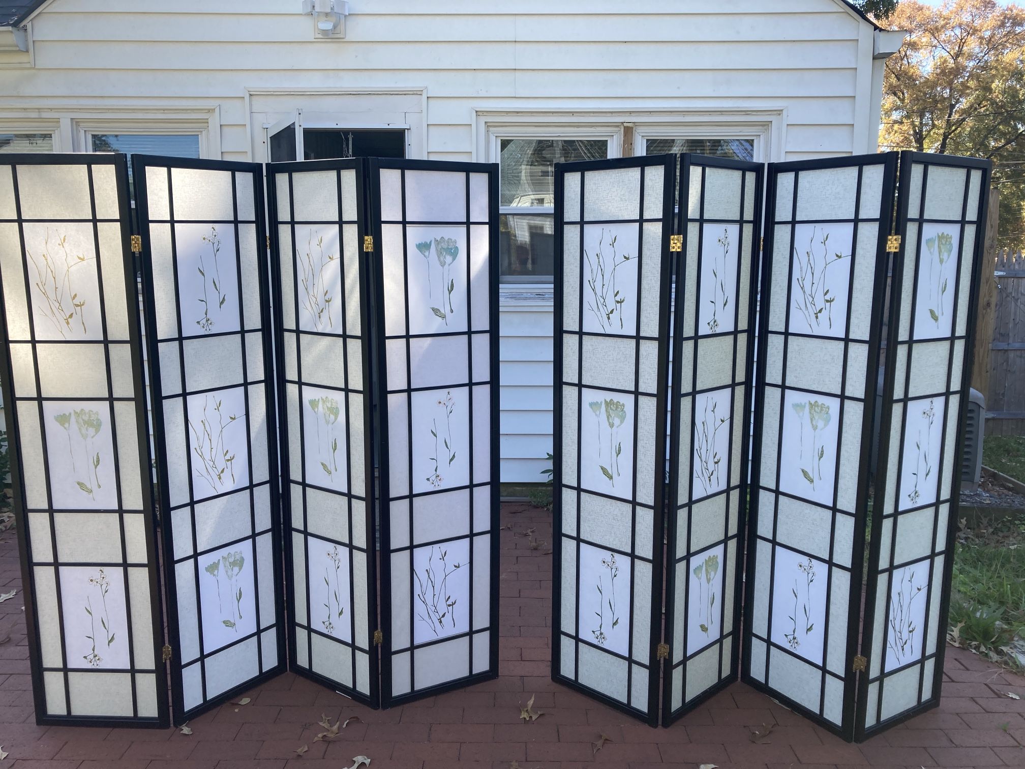 Folding Chinese Style Room Screens