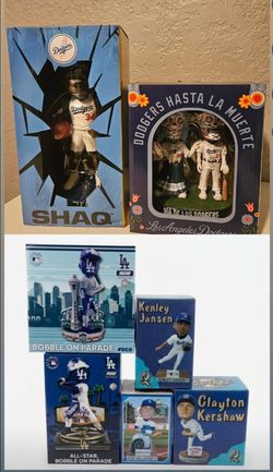 Los Angeles Dodgers Bobblehead Collection – Lot of 7. Open to all offers/trades