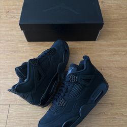 NEW Nike Air Jordan 4 Retro Black Cat (2025) Men’s Size 12