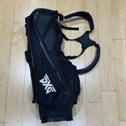 PXG 2020 Carry Stand Bag Black 4-Way Divide Dual Strap Golf Bag 