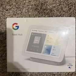 Google nest Hub 2nd generation    New  unopened box