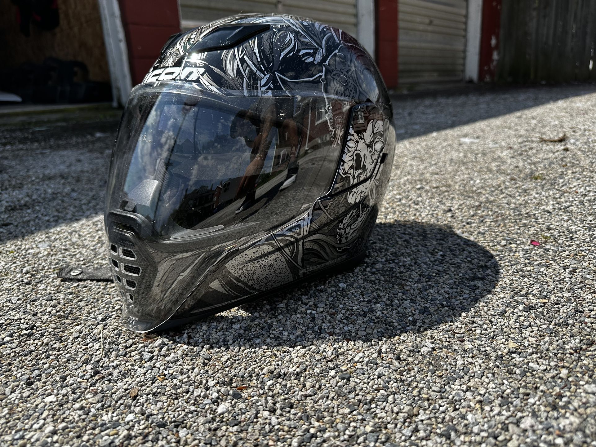 Icon Airflite Kron Helmet Drop Visor & BT