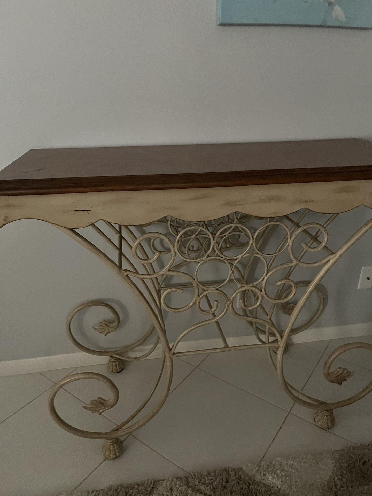 Wine Rack Console