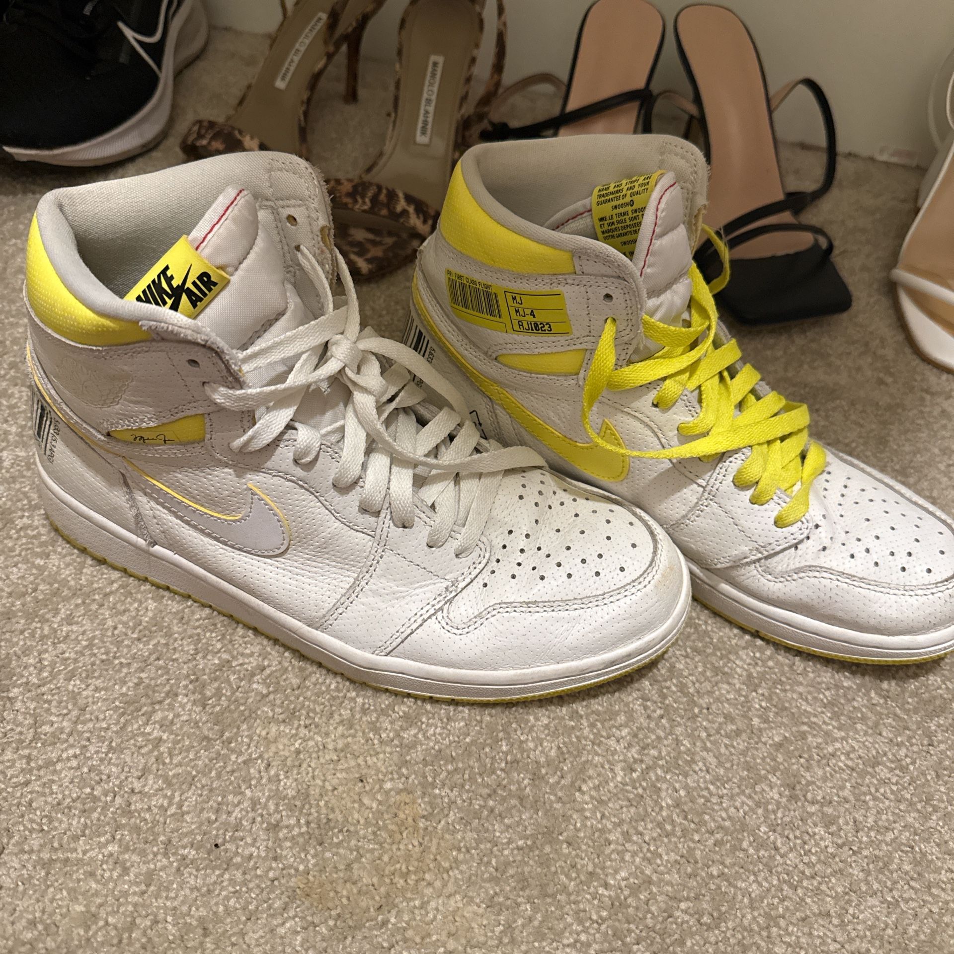jordan 1 retro high OG yellow