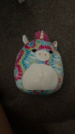 Rainbow Tye-dye Unicorn Squishmallow