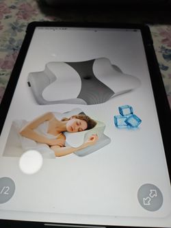 Cervical neck pillow for pain relief