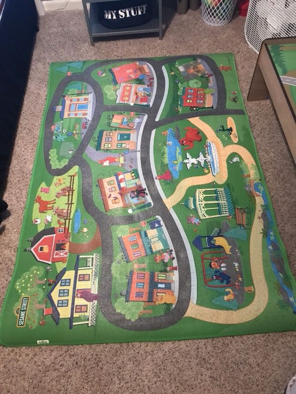 Sesame Street Racer Play Mat For Sale In Tulare Ca Offerup