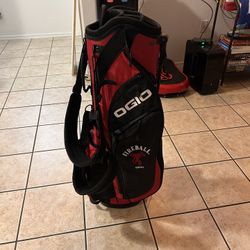 OGIO Fireball Logo Bag w/Clubs