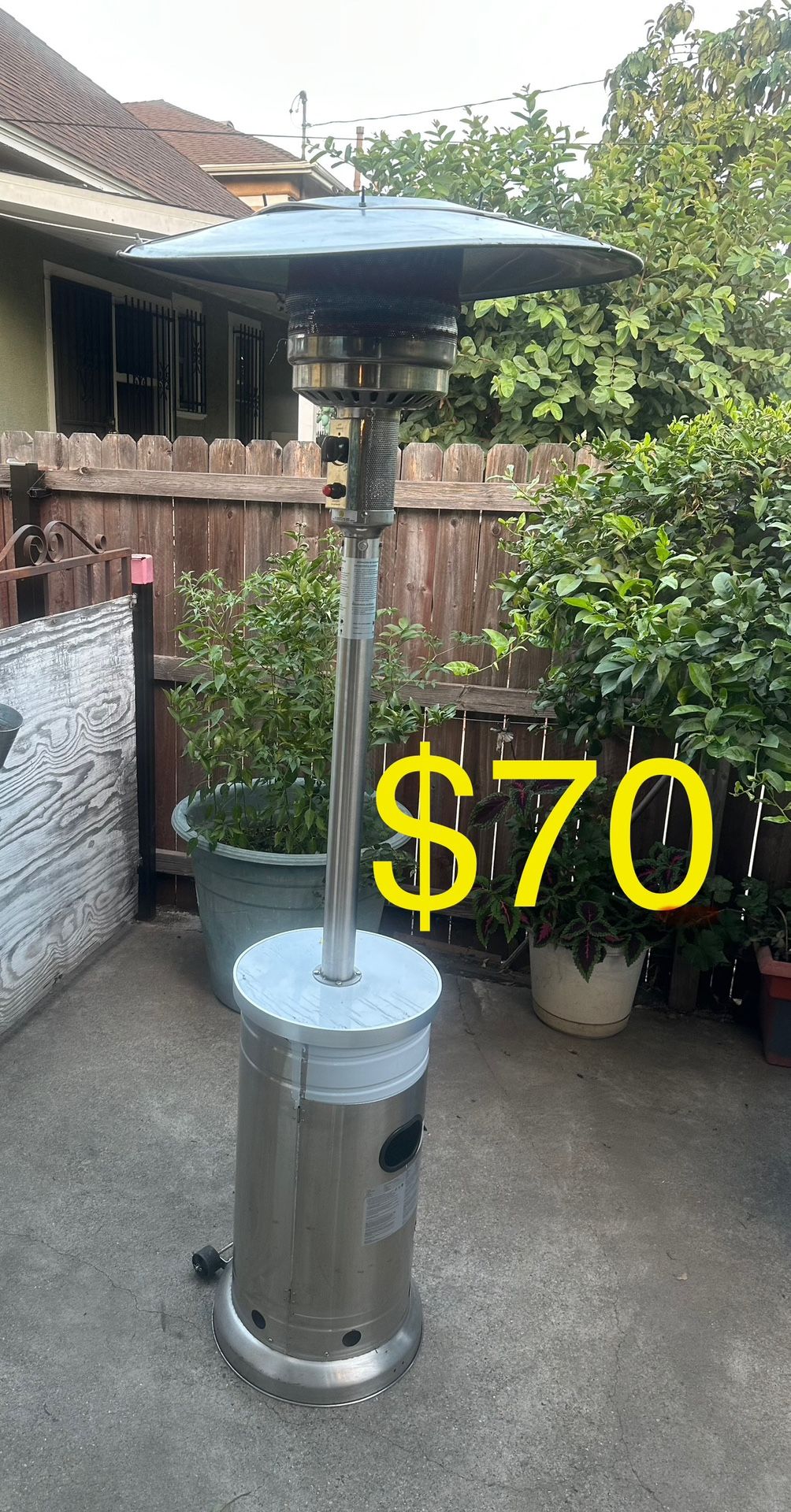 OUTSIDE GAS HEATER (cash Only) 