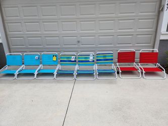 Beach chairs