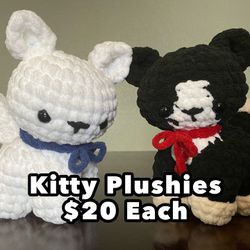 Crochet Kitty Plushies