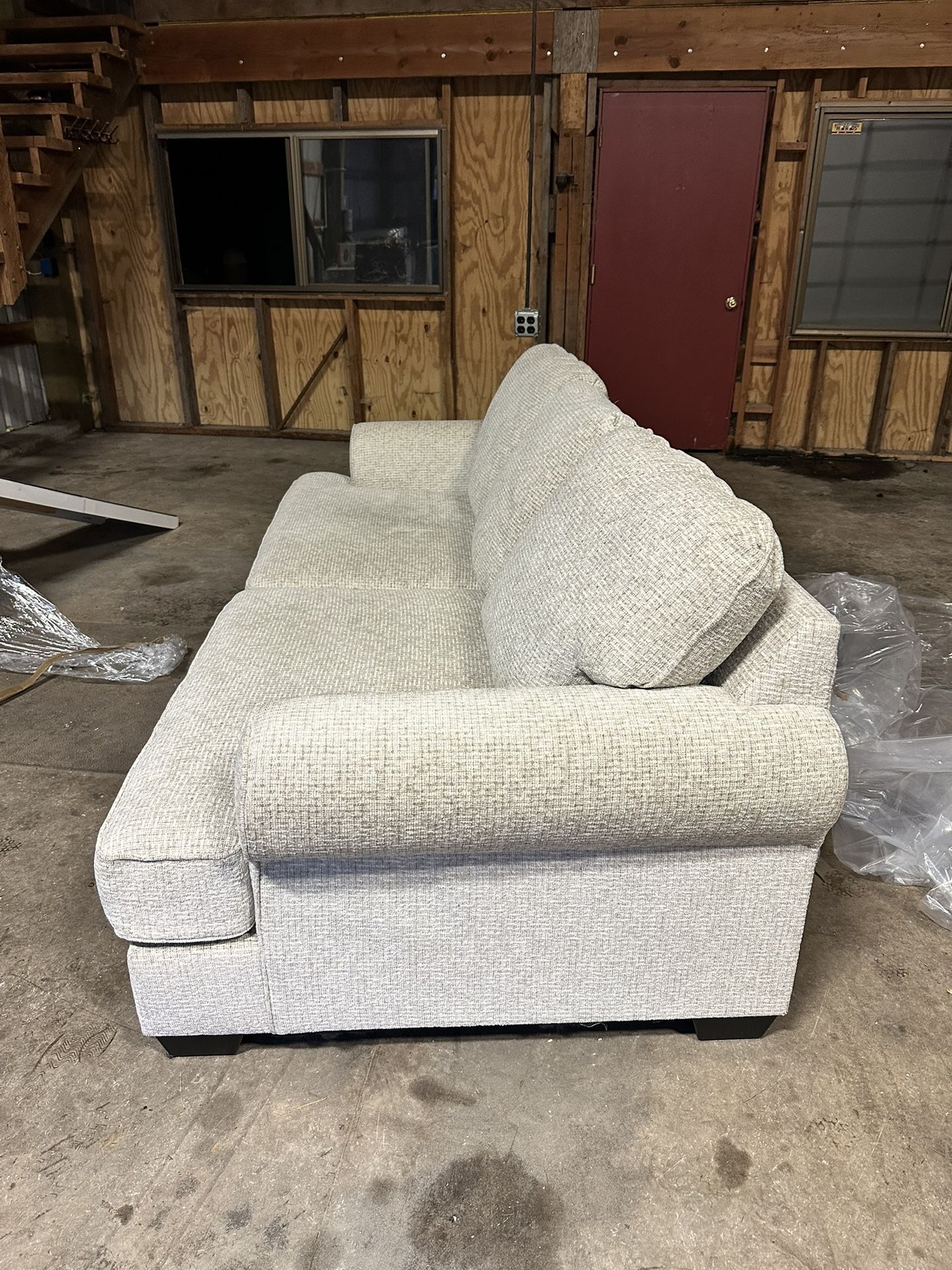 3 Person/ Seat Couch Off White Color