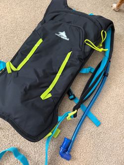 High sierra water backpack
