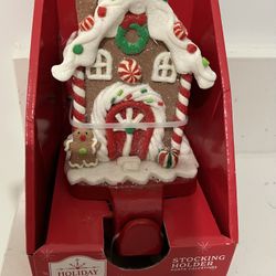 Gingerbread House, Stocking HOLDER