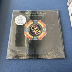 Electric Light Orchestra A New World Record With Shrink And Hype Sticker 12 Inch Vinyl Record LP