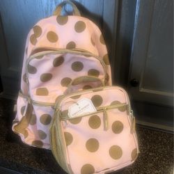 Girls Backpack & Insulated Lunch Box Pottery Barn Kids - Orig Retail Over $70!!