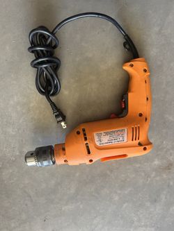Chicago 1/2" corded Hammer Drill, 45338 model. It works great