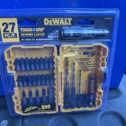 Dewalt Screwdriver bit set with drill bits new in package