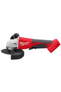 Milwaukee M18 18V Lithium-Ion Brushless Cordless 4-1/2 in./5 in. Grinder w/Paddle Switch (Tool-Only)