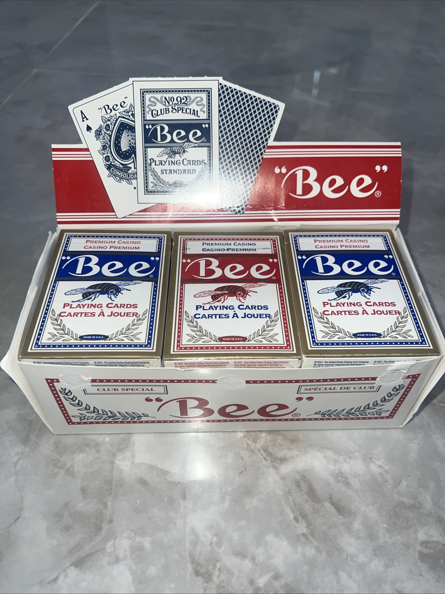 Bee Playing Cards - Lot of 12 decks