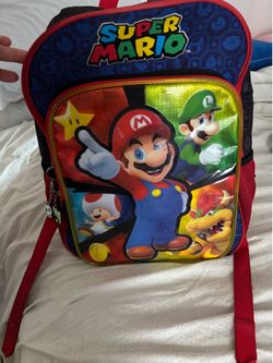 Light up super Mario brothers backpack
