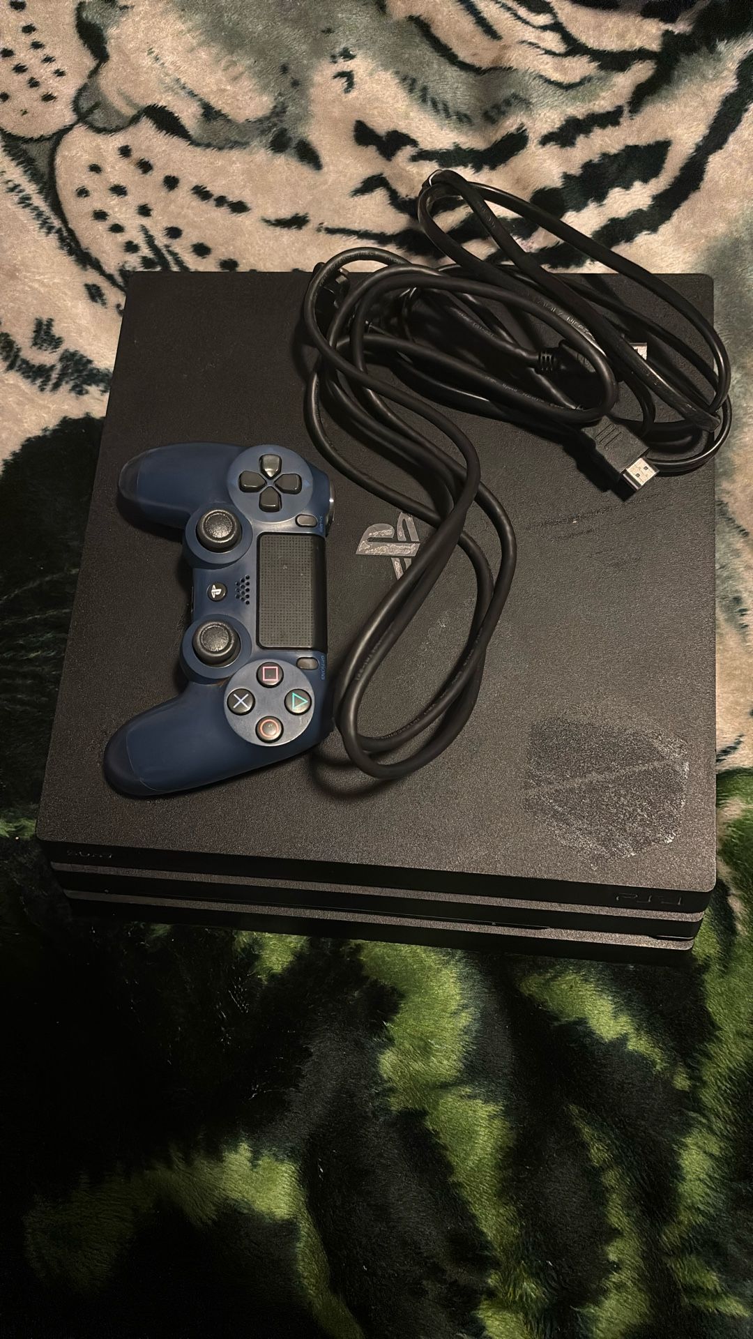 PS4 Pro With Controller