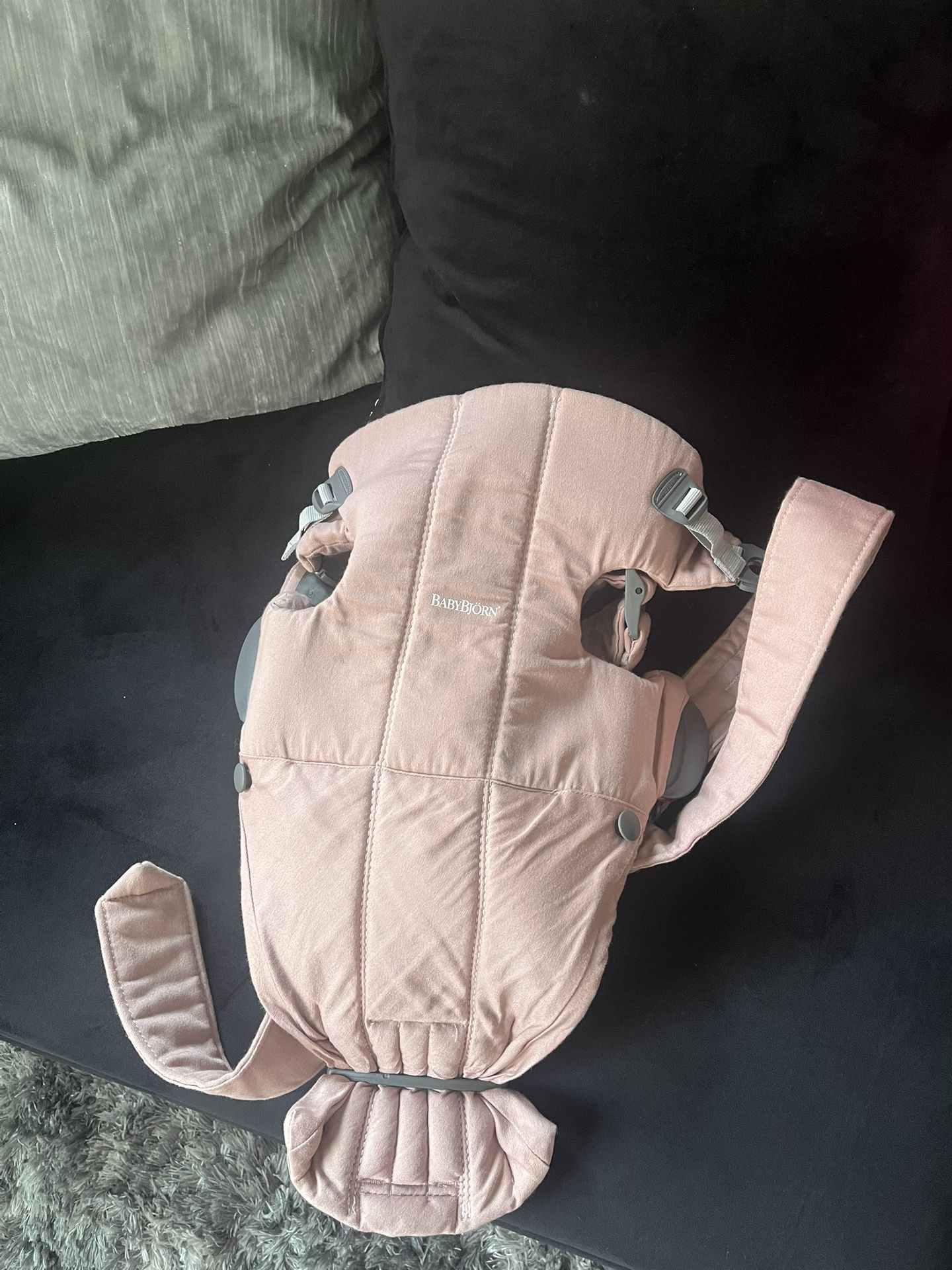 babybjorn baby carrier pink