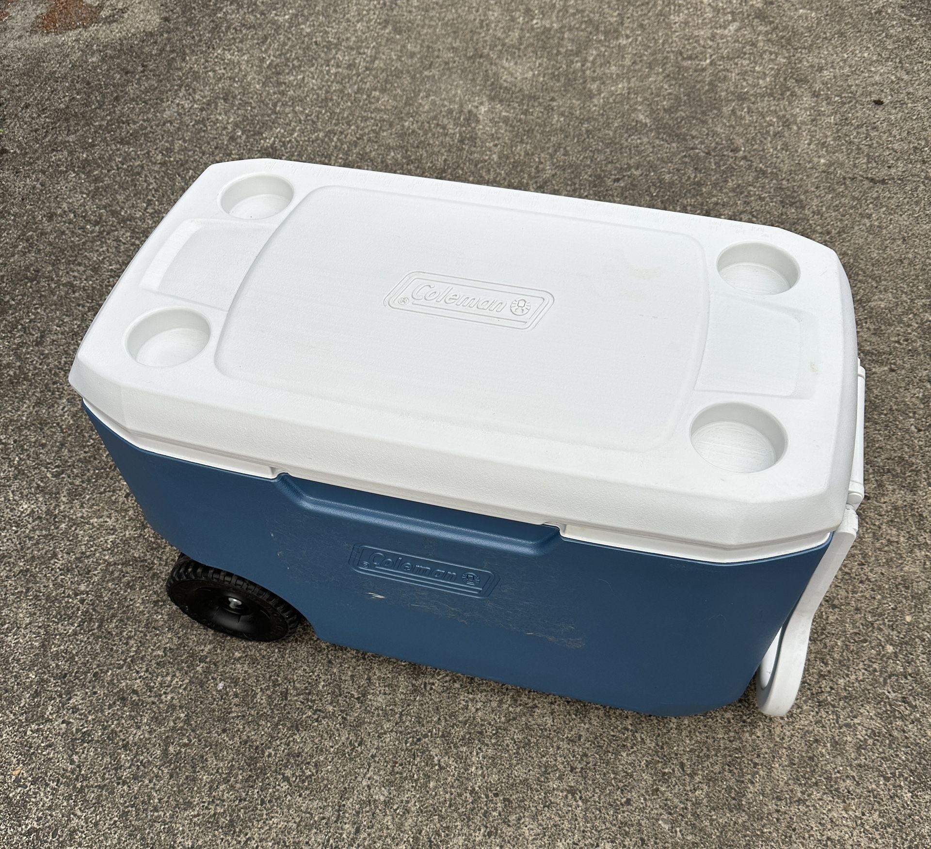 Coleman 62 Quart Rolling Cooler