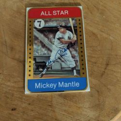 Mickey Mantle Card