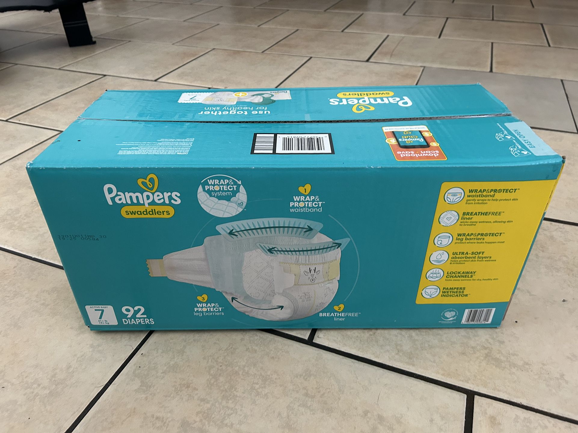 Pampers diapers