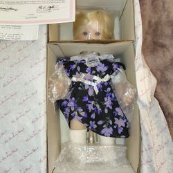 Danbury Mint "Hug Me Close - Mary" Porcelain Doll By Susan Wakeen