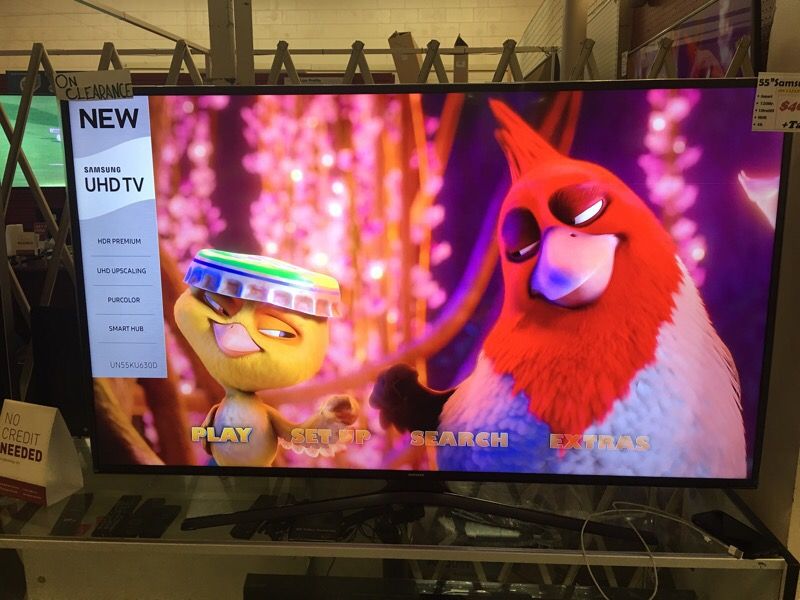 55" SAMSUNG 4K SMART HDR (UN55ku630) ON CLEARANCE SALE