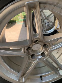 20in Rims (4)  Lug Pattern 5/112