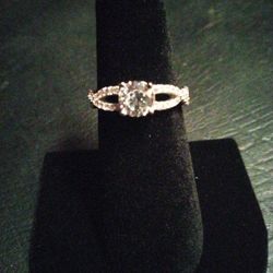 S.S Solitaire Engagement Ring