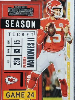 Patrick Mahomes Base Set Paini Contenders