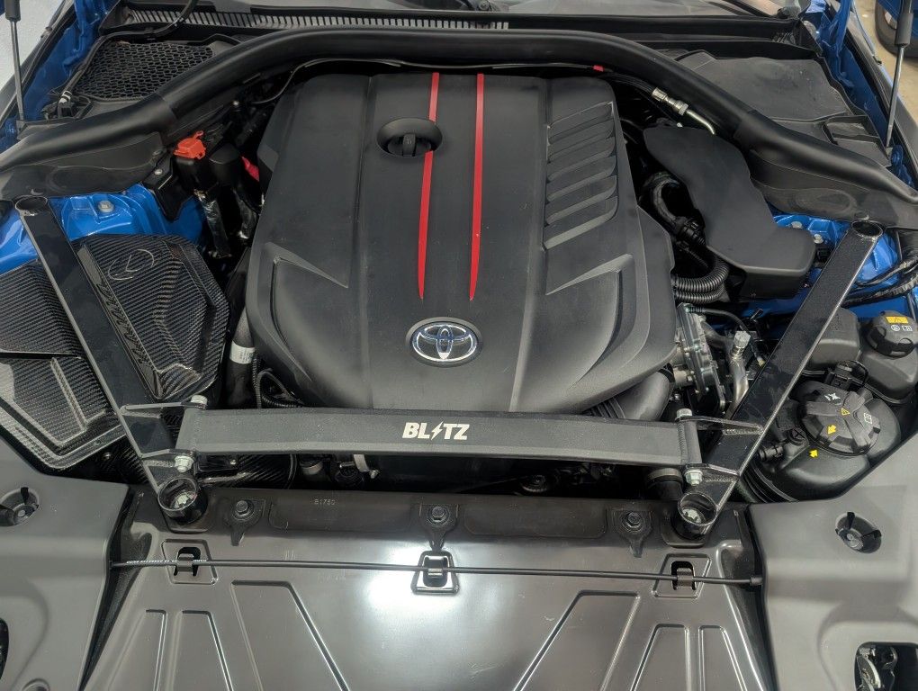 Toyota Supra A90 - Blitz Strut Tower Bar (Front)
