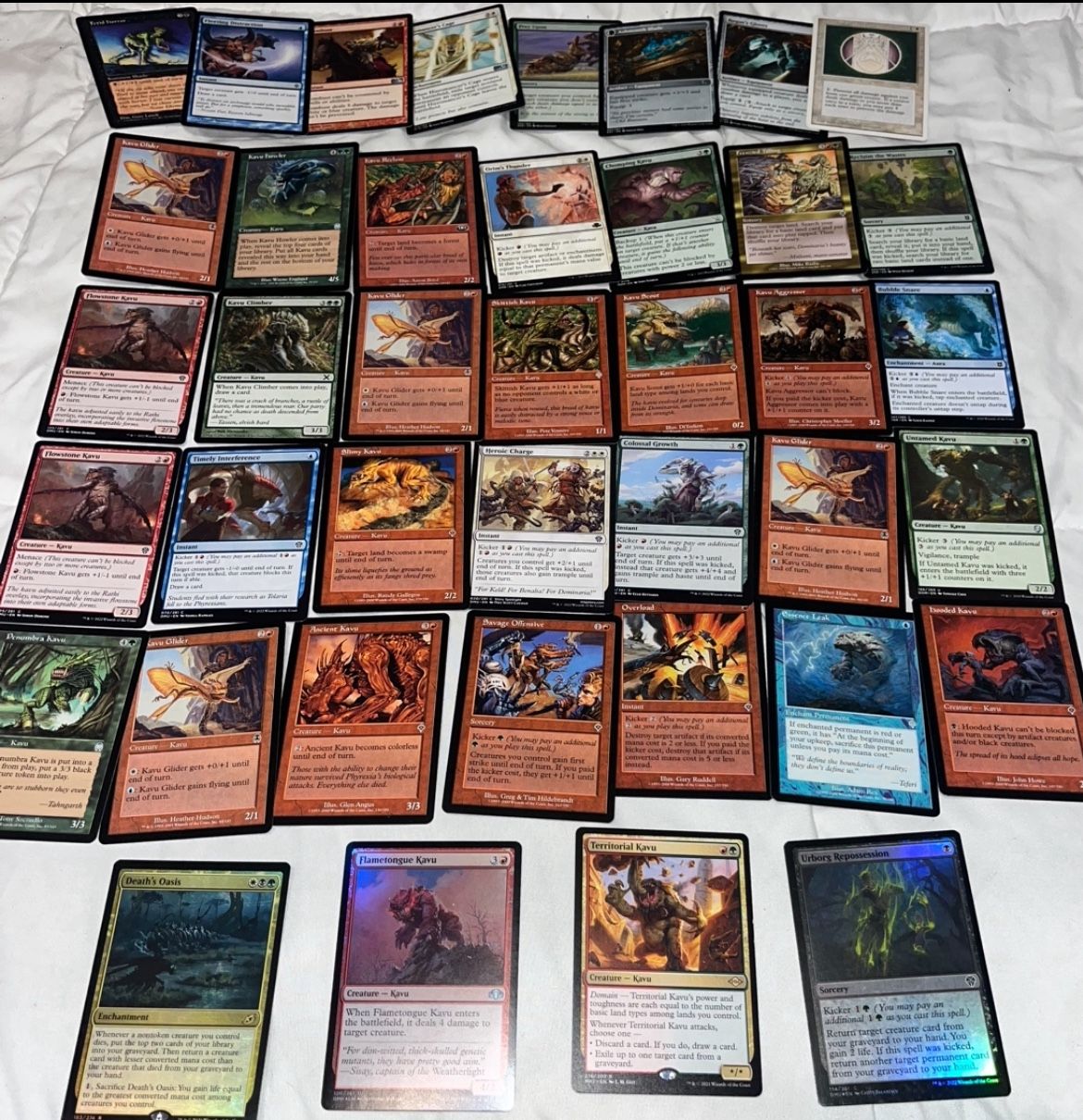 MTG KAVUS +Kicker Adjacent- Magic The Gathering Lot+ Bonuses